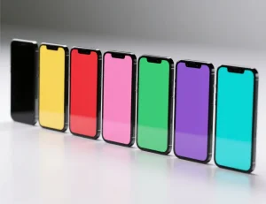 Генератор однотонных обоев для заставки на экран смартфона