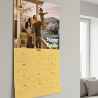 Генератор календаря 2026 со своим фото для печати на A4 или 10см на 15 см