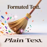 Очистка текста от форматирования и лишних невидимых символов