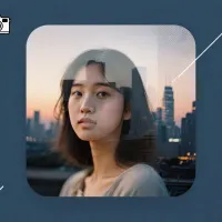 Наложить фото на фото