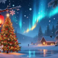 Новогодние (2026) обои для компьютера, ноутбука, телевизора (19:6)