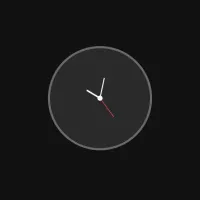 Часы - время на весь экран