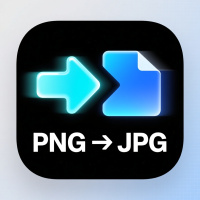 PNG 2 JPEG Конвертация png файлов в jpeg с сохранением размера и выбором качества, пакетно или по одному