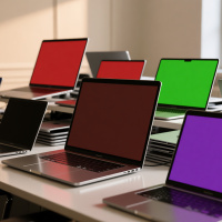 Генератор однотонных обоев 16:9 для экрана компьютера. Однотонные обои на ПК любого цвета