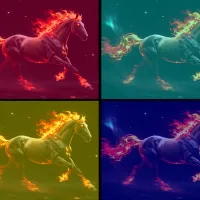 Цветные фильтры эффекты для фото