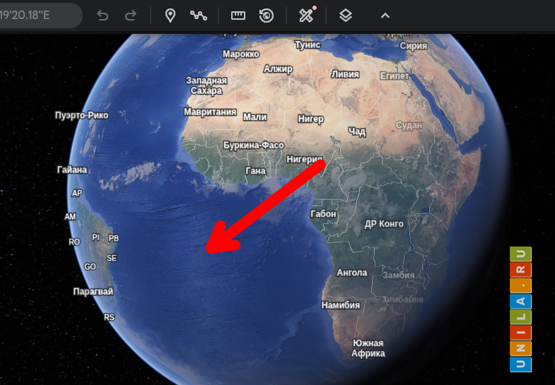  Интересные и загадочные находки на картах Google Earth, Google Maps с координатами