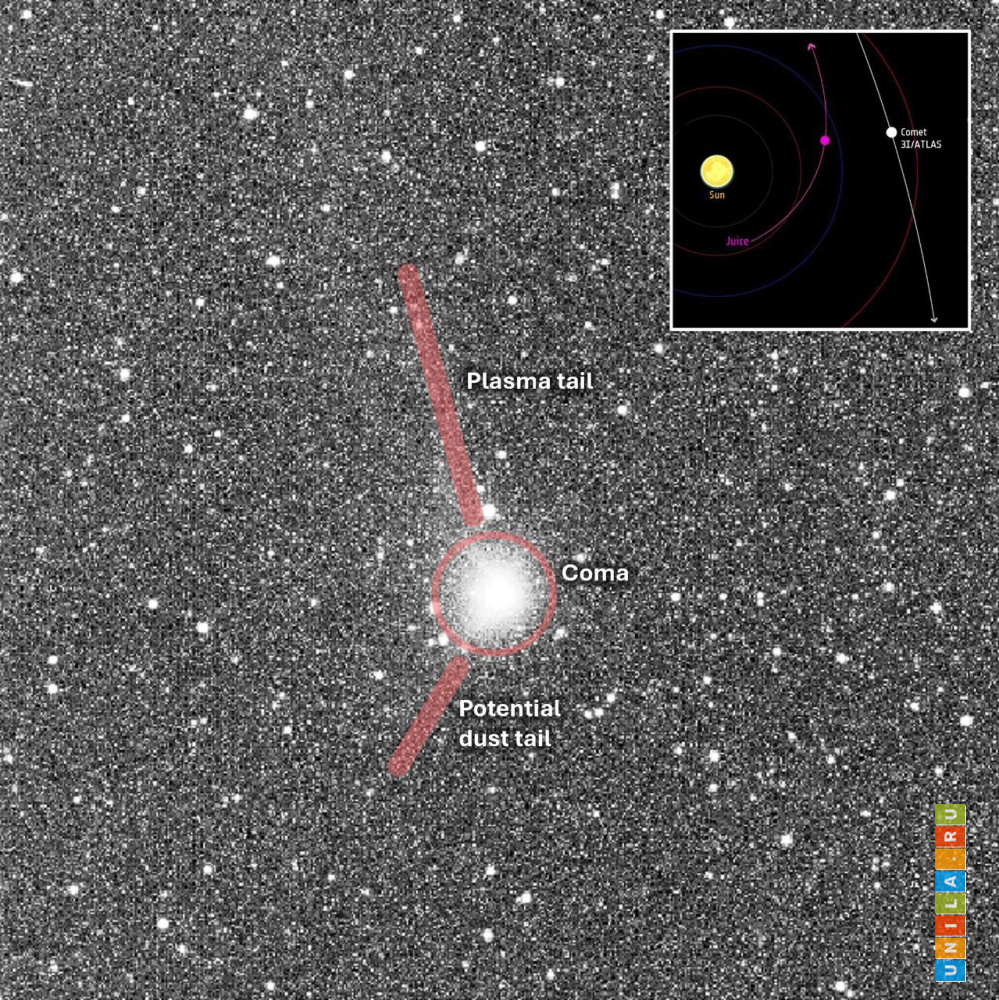 Фото: ESA 2 ноября 2025, опубликовано впервые 4 декабря