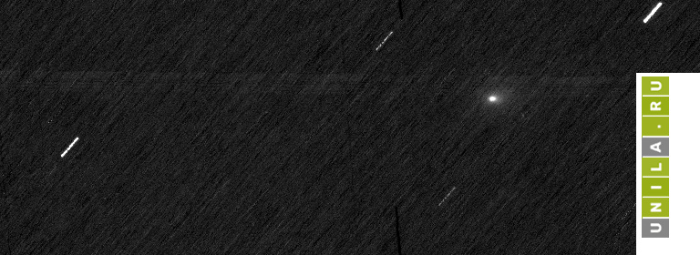 Фото с аппарата Европейского космического агентсва было сделано во время сближения с Марса. Первое фото из этой серии